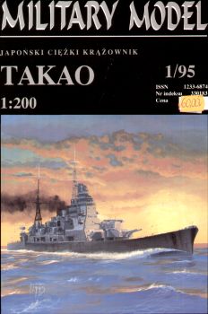 japanischer Schwerkreuzer IJN TAKAO (1939) 1:200 ANGEBOT