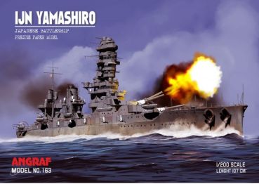 japanisches Panzerschiff IJN Yamashiro 1:200