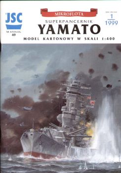 japanisches Superpanzerschiff IJN Yamato 1:400