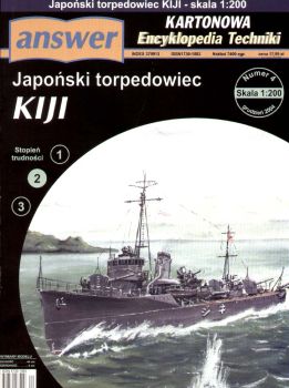 *japanisches Torpedoboot IJN Kiji (1941)  1:200 übersetzt