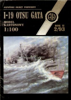 japanisches U-Boot i-19 Otsu-Gata 1:100