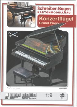 Konzertflügel (Bechstein-Flügel) 1:9 deutsche Anleitung