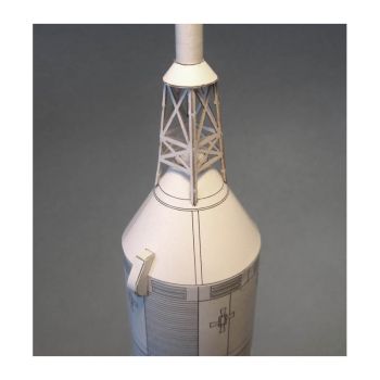 Lasercut-Spantensatz für Saturn V 1:150 (Sklej Model Nr.2)