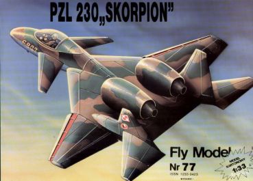 Luftnahunterstützungsflugzeug PZL-230 Skorpion 1:33