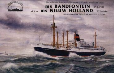 m/s Randfontein oder m/s Nieuw Holland 1:250 übersetzt