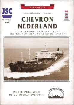 niederländischer Tanker Chevron Nederland (1963) 1:200