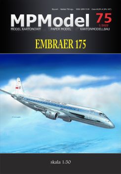 Passagierflugzeug Embraer ERJ-175LR (ERJ-170-200 LR) PLL Lot (2016) 1:50