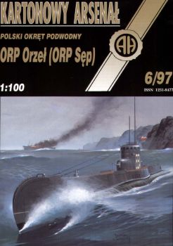 poln. U-Boot ORP Orzel / optional ORP Sep (1939) 1:100
