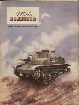 polnische Tankette TKS (1939) mit zwei optionalen Turmvarianten 1:12,5
