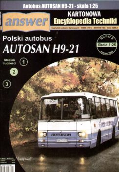 polnischer Überlandbus AUTOSAN H9-21  1:25