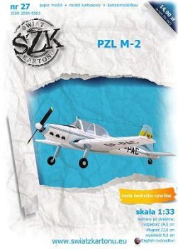 polnisches Schul- und Übungsflugzeug PZL M-2 (1958) 1:33