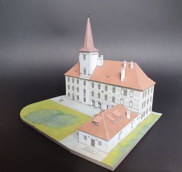 Renaissanceschloss Chropyne / Tschechien (deutsch Chropin, älter auch Kropin) 1615 1:200
