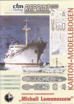russisches Forschungsschiff Michail Lomonossow 1:250 Reprint