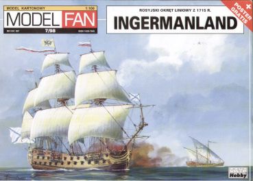 russisches Linienschiff INGERMANLAND (1715) 1:100