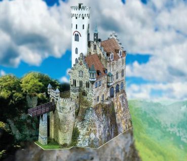 Schloss Lichtenstein 1:160 (N) deutsche Anleitung, geänderte Ausgabe 2021