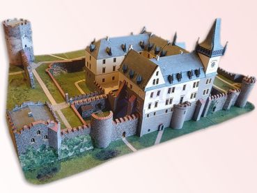 Schloss Srutsch an der Sasau (Zruč nad Sázavou) 1:220