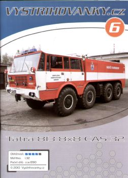 schweres Löschfahrzeug TATRA 813 8x8 CAS32 1:32 präzise