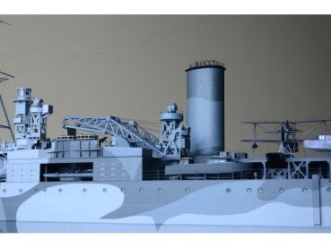 Schwerkreuzer HMS London (1929) 1:200 extrem