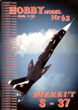 sowjetischer Experimentaljäger S-37 Bierkut 1:33 REPRINT