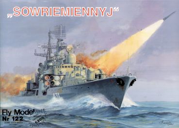 sowjetischer Zerstörer Sowriemiennyj (1981) 1:200 übersetzt!