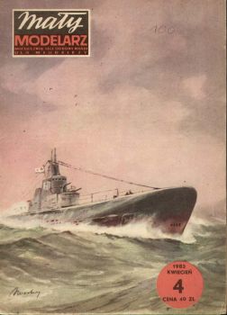 sowjetisches Groß-U-Boot K-21 (K-Klasse) Juli 1942  1:150