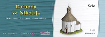 St.-Nikolai-Rotunde in Selo (deutsch: Laak bei Sankt Nikolai) / Slowakei (13. Jh.) 1:150