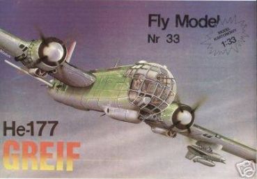 strategischer Bomber Heinkel He-177 Greif (1939) 1:33 übersetzt