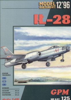 taktisches Bombenflugzeug Iljuschin Il-28 Beagle 1:33 übersetzt