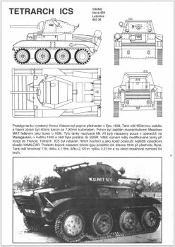 A17 britischer Leichtpanzer Mk. VII Tetrarch IDS 1:18