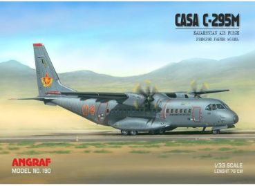 Transportflugzeug EADS CASA C-295M Kasachischer Luftstreitkräfte 1:33 Spannweite: knapp 80 cm