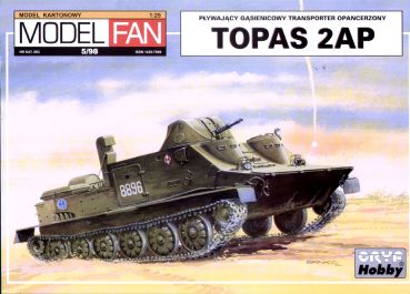 tschechoslowakischer schwimmender Infanterietransporter OT-62 Topas 2AP 1:25 ANGEBOT