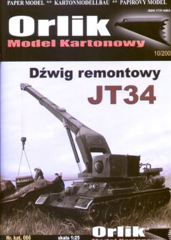 tschechoslowakischer Bergungspanzer JT-34 1:25 extrem²