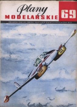 tschechoslowakisches Geschäfts- und Reiseflugzeug L-200 Morava 1:10 Bauplan