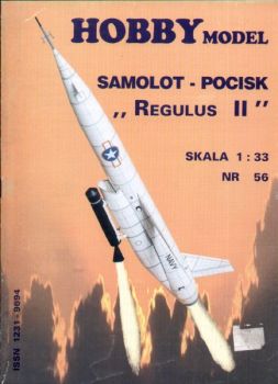 Marschflugkörper REGULUS II SMM-N-9 der US-Navy (1957 - 58) 1:33