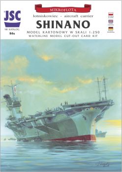 weltgrößter Flugzeugträger des 2.WK IJN Shinano 1:250 übersetzt