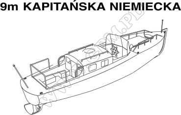 zwei 9,2m-Motorpinassen der Kriegsmarine 1:200 Ganz-Lasercut-Modell m. Kunststoffrumpf