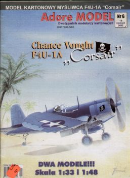 Chance Vought F4U-1A Corsair 1:33 (US-Navy) und 1:48 (Royal-Neuseeland-Air-Force)