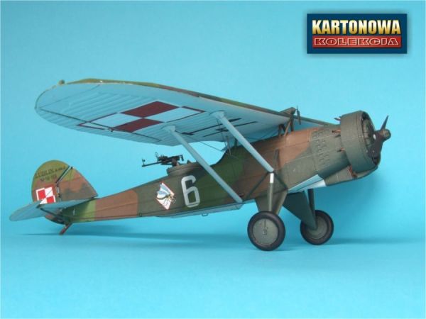 Aufklärungs-, Verbindungs- und Trainingsflugzeug LUBLIN R-XIIID (1938) 1:33 präzise