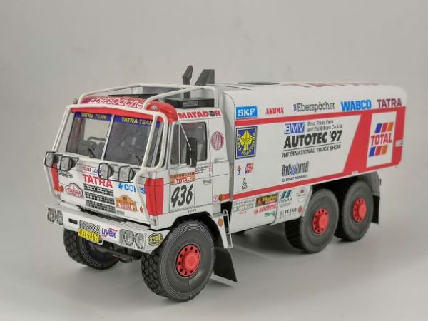 Rallye-Lkw TATRA 815 6x6 (Paris-Dakar 1993 oder Dakar-Agades-Dakar 1997) 1:32 präzise