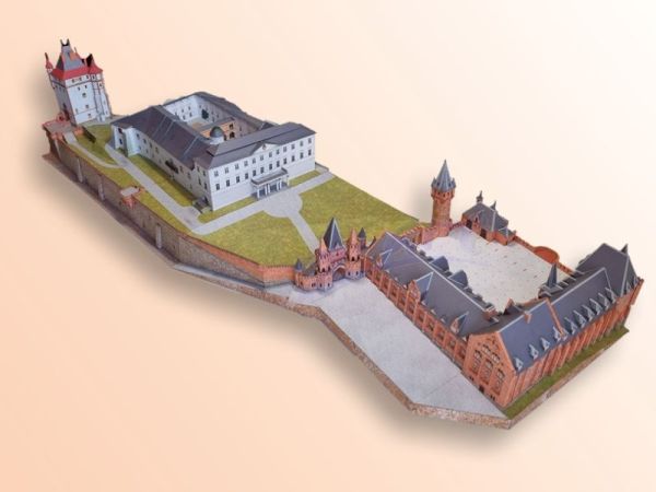 Schloss Hradec nad Moravicí (Schloss Grätz) 1:300