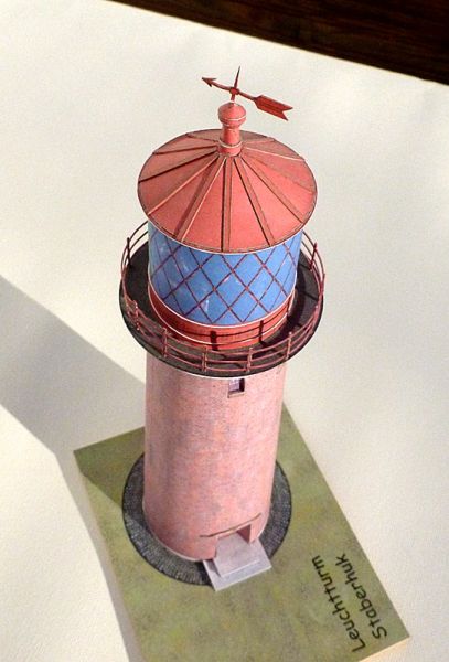 Leuchtturm Staberhuk auf der Insel Fehmarn (1902) 1:100