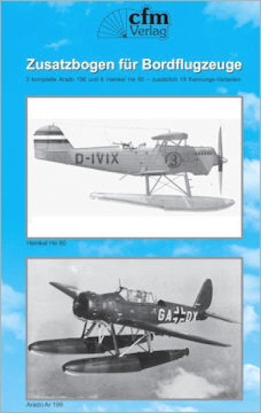 3 Bordflugzeuge Arado Ar-196 und 6 Heinkel He-60 1:250