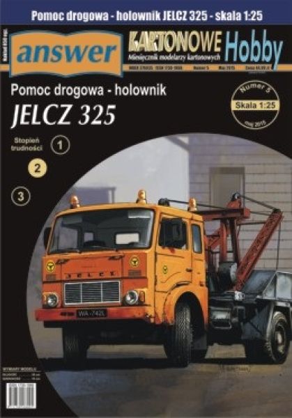 Abschleppfahrzeug Jelcz 325 des Staatlischen Omnibusverkehrs Warszawa/Warschau 1:25