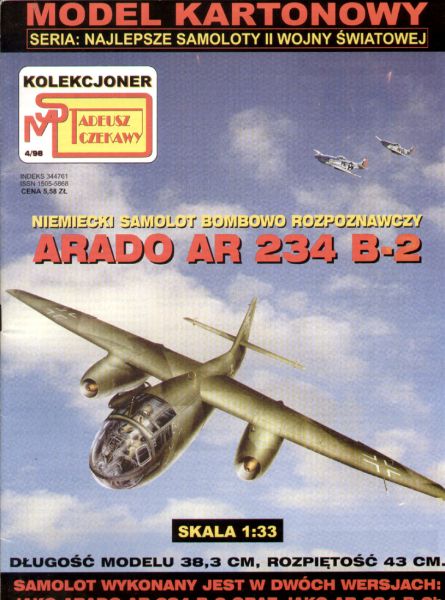 ARADO Ar-234 B-2 PHOTOGEÄTZT INSTRUMENTE FLIEGEN #YML3201 1/32 YAHU NEU