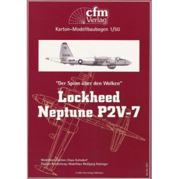 Aufklärungsflugzeug Lockheed Neptune P2V-7 (Patrol Squadron six nine der US-Navy) 1:50