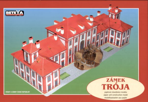 Barock-Schloss Troja (um 1685) 1:150 übersetzt