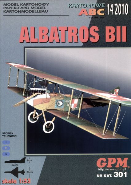 Beobachtungsflugzeug ALBATROS B.II (1920) 1:33