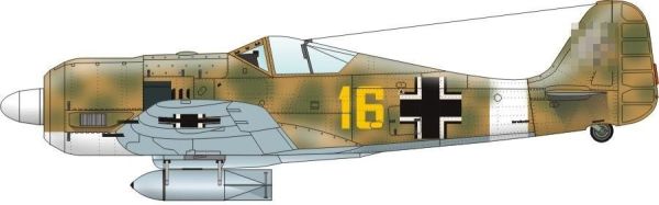 Bombenflugzeug Focke-Wulf Fw-190A3/U3 1:35