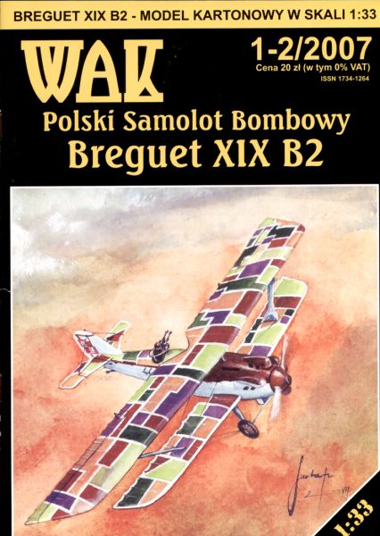 Breguet XIX B2 in einer Experimental-Tarnbemalung (1930) 1:33