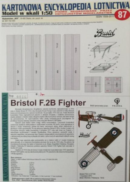 Bristol F.2b Fighter des 1. Geschwaders AFC (Naher Osten, Palästina, 1918) 1:50